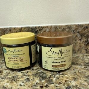 NWT Bundle SheaMoisture Jamaican Black Castor Oil Styling Gel